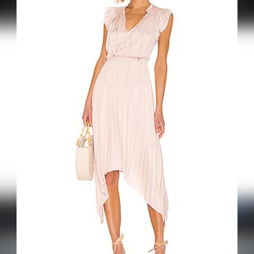 Ulla Johnson Blush Asymmetrical Dress